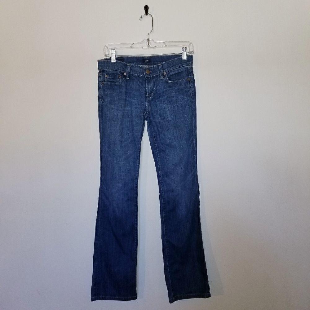 C O H jeans low waist bootcut size 26.